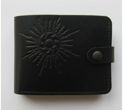 Lietuviška piniginė su stilizuota saule "Aurimas"